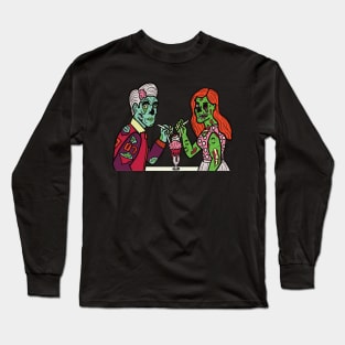 Zombie Couple Long Sleeve T-Shirt